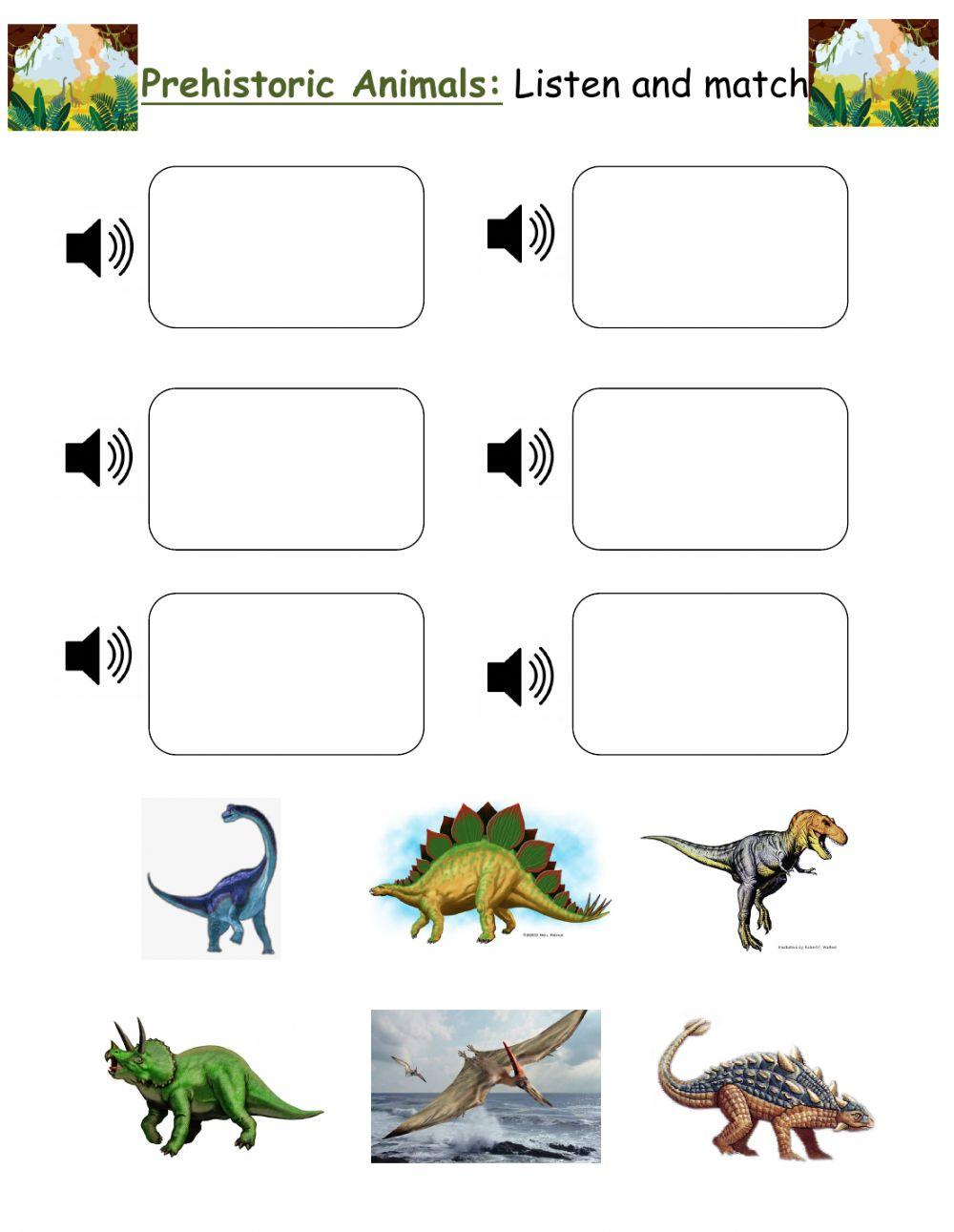 Prehistoric animals Prehistoric animals