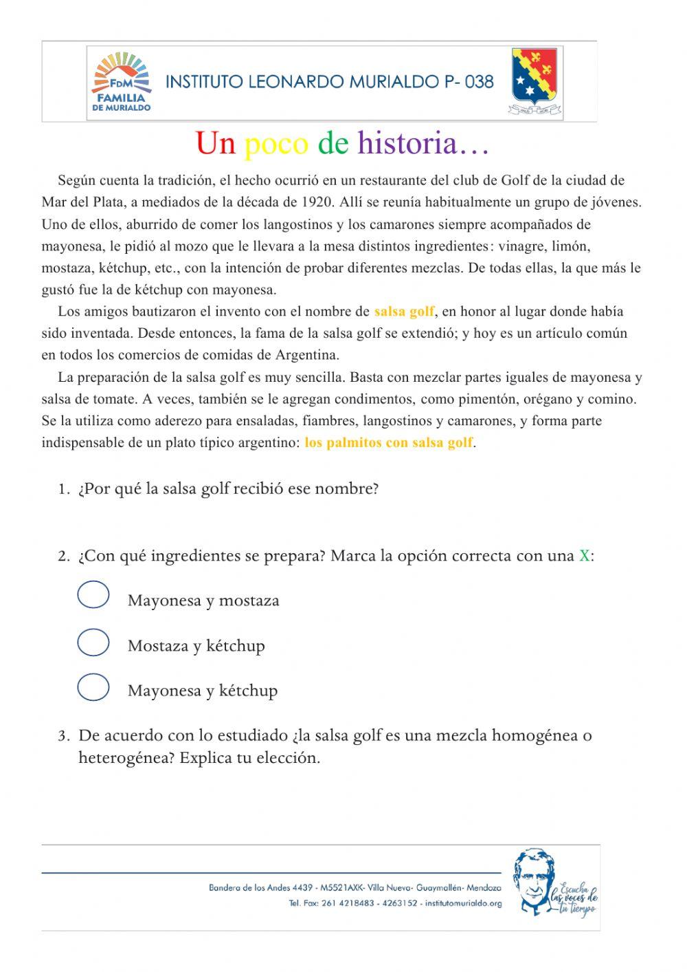 Mezclas: homogéneas - heterogéneas