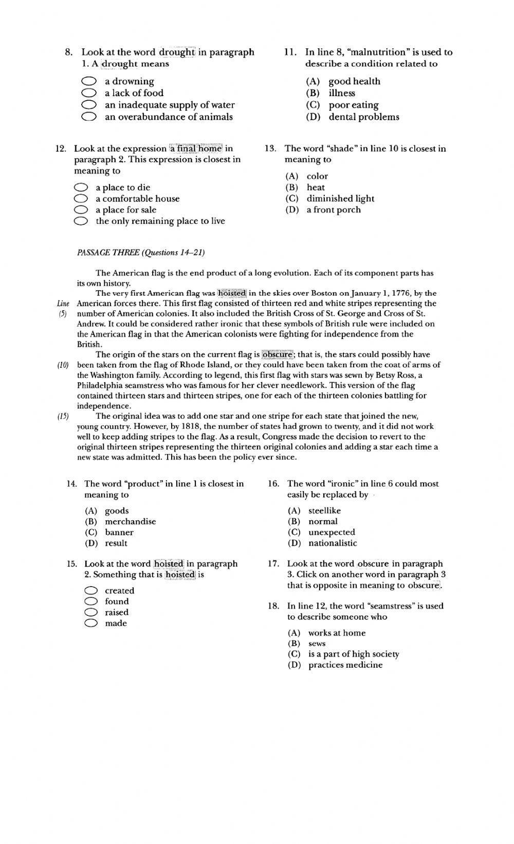 Toefl Skill 8 and 11