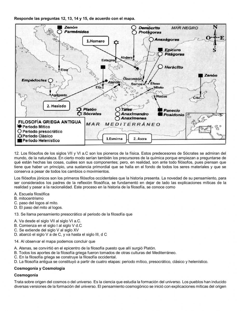 Evaluación filosofia 11° ontología
