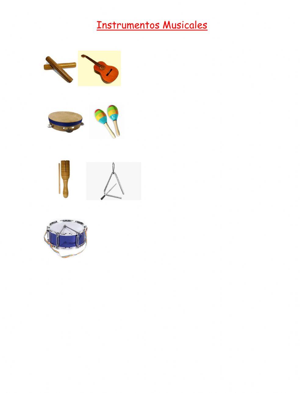 Instrumentos musicales