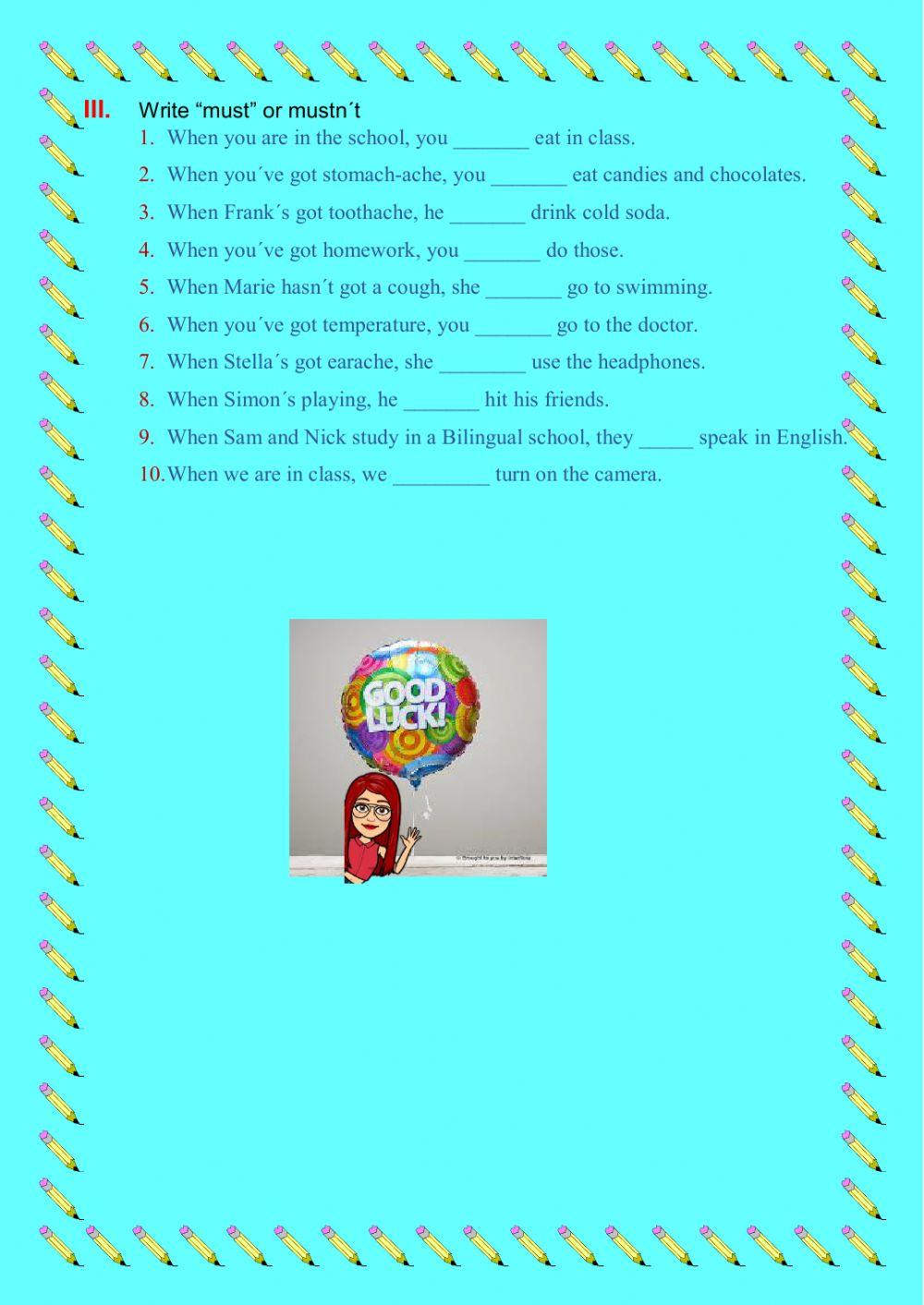 Illnesses Vocabulary