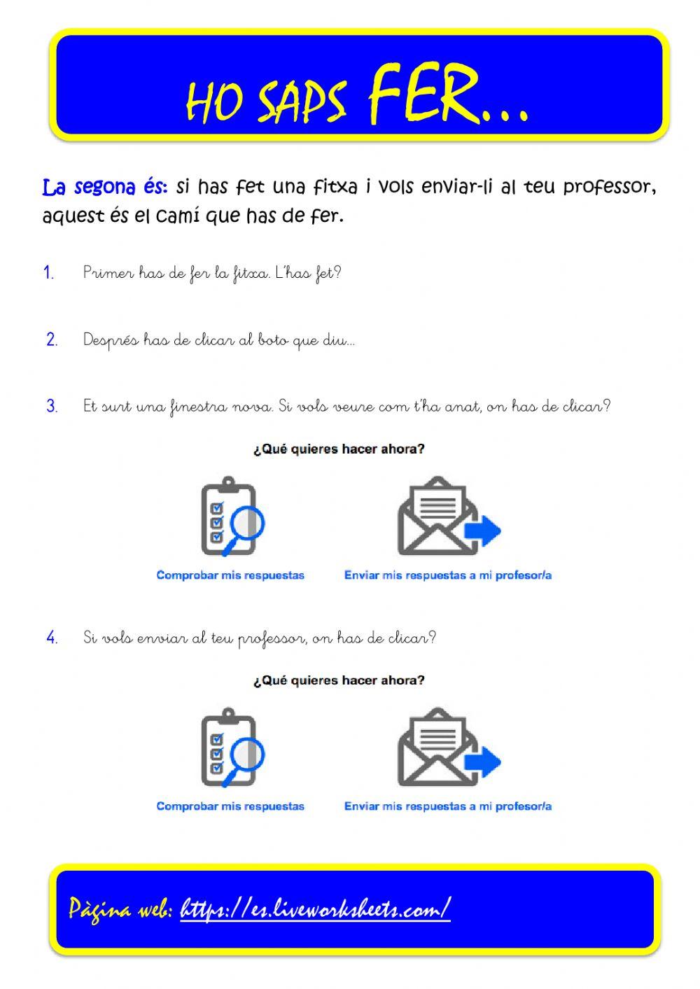 Ho sap Fer...Liveworksheets
