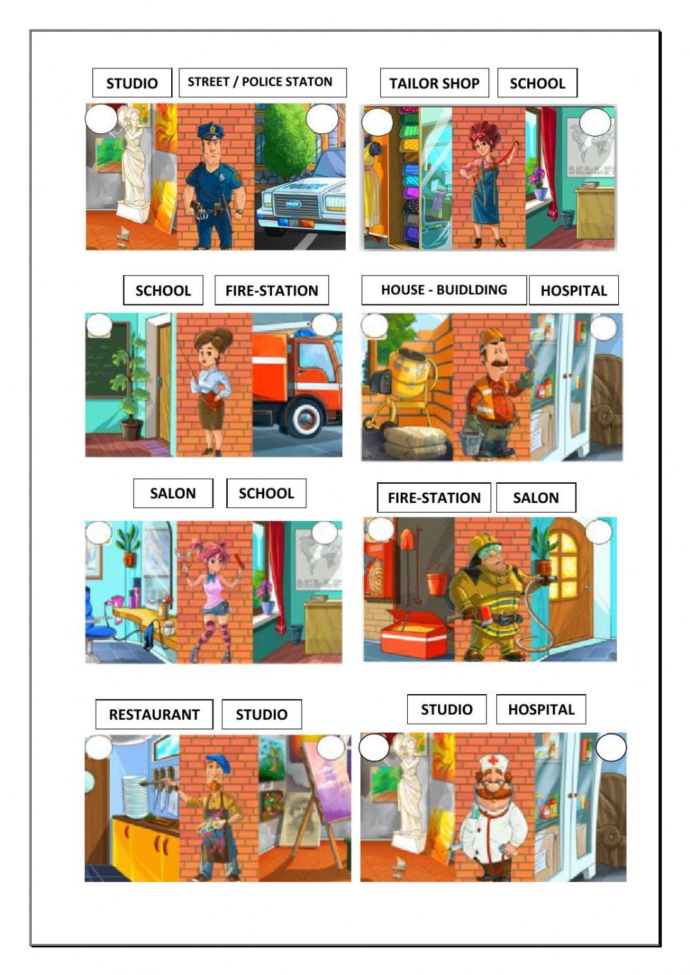 Jobs and professions