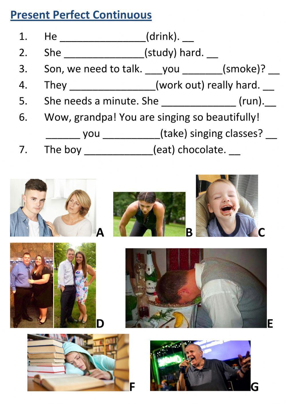 Present Perfect Continuous