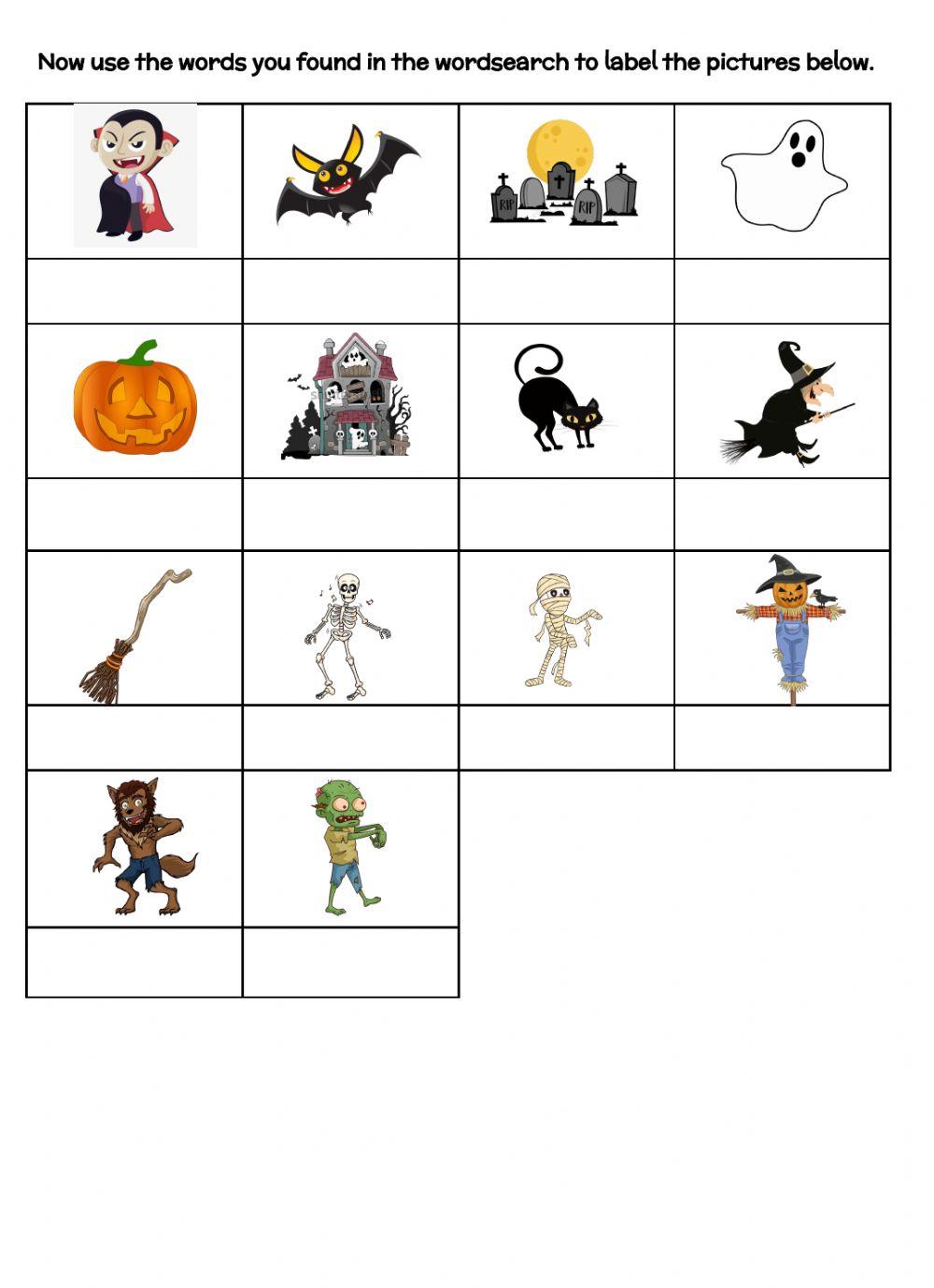 Halloween Symbols - Ciclo 1-2