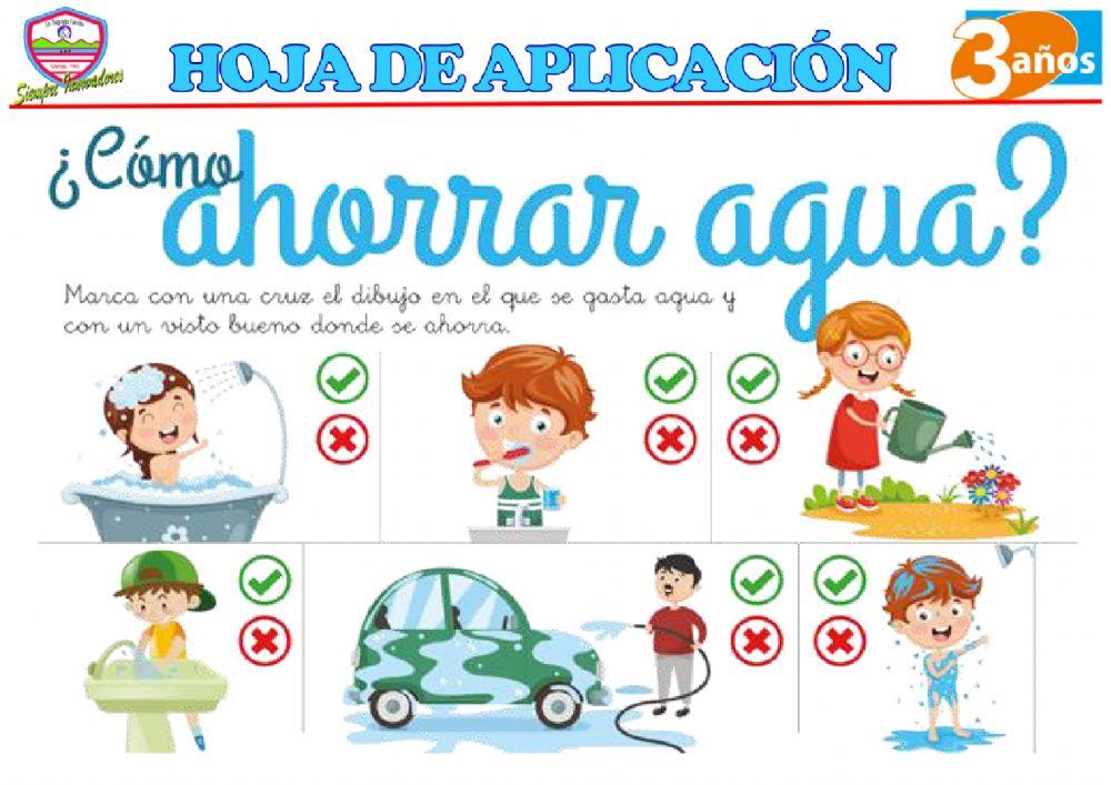 Como cuido el agua