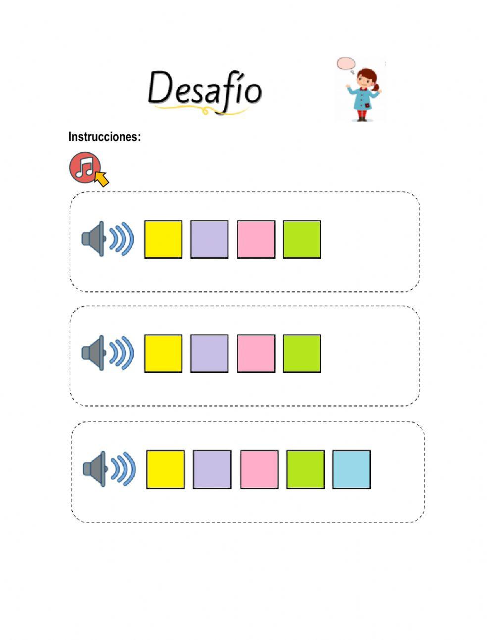Desafío conciencia lexica