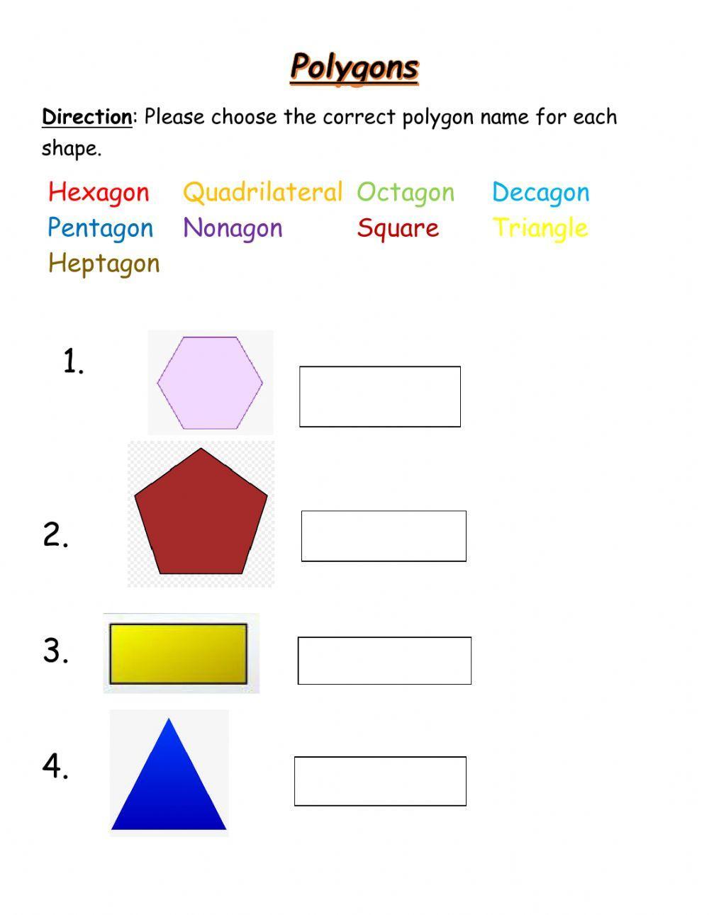 Matching Polygons