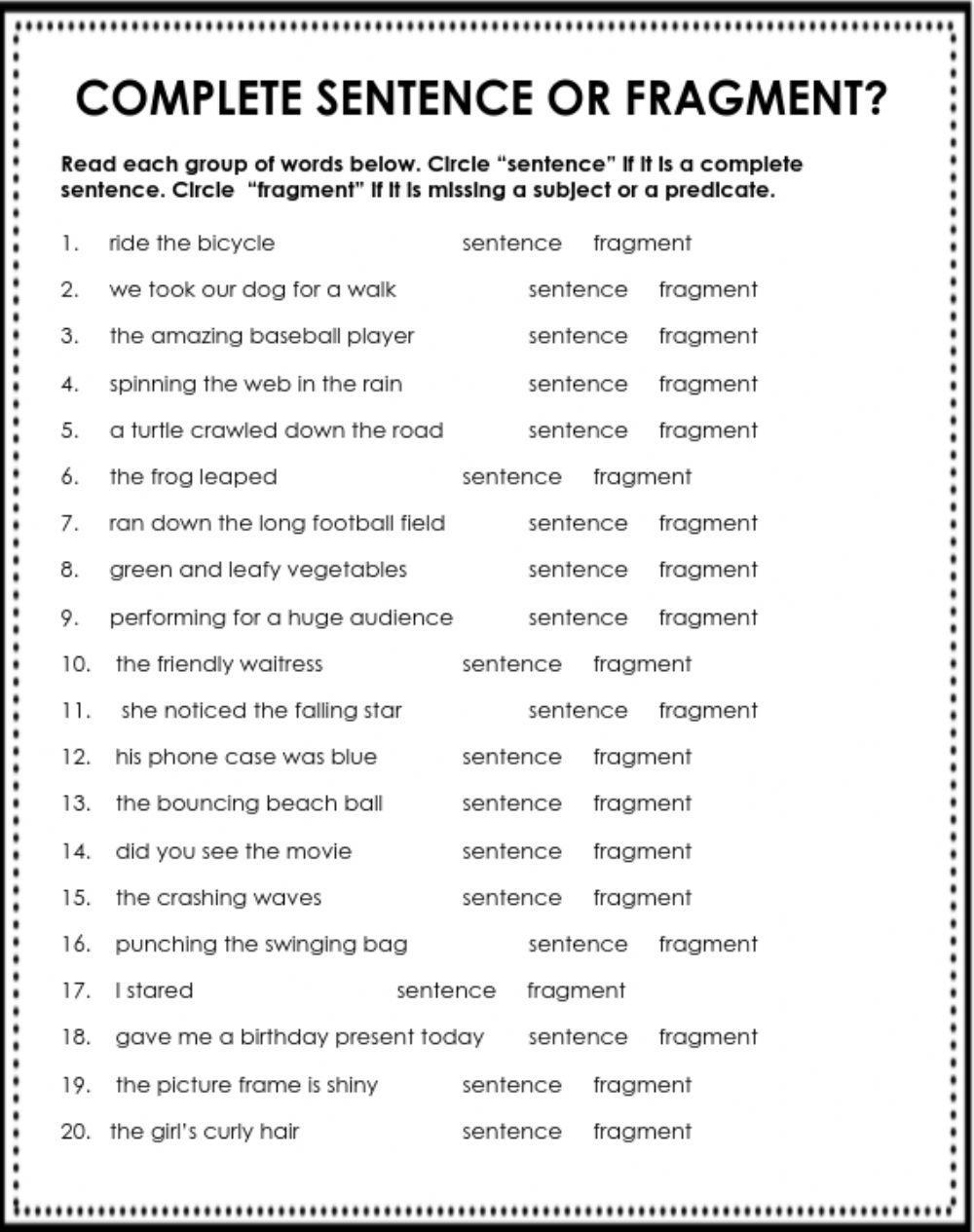 sentence-fragment-practice-worksheet-live-worksheets