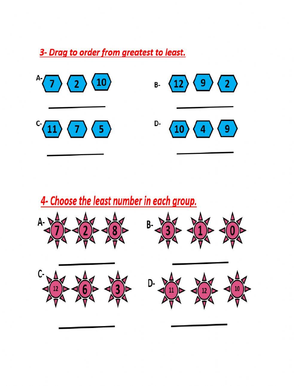 439851 | Grade 1 ordering numbers | G1_Math