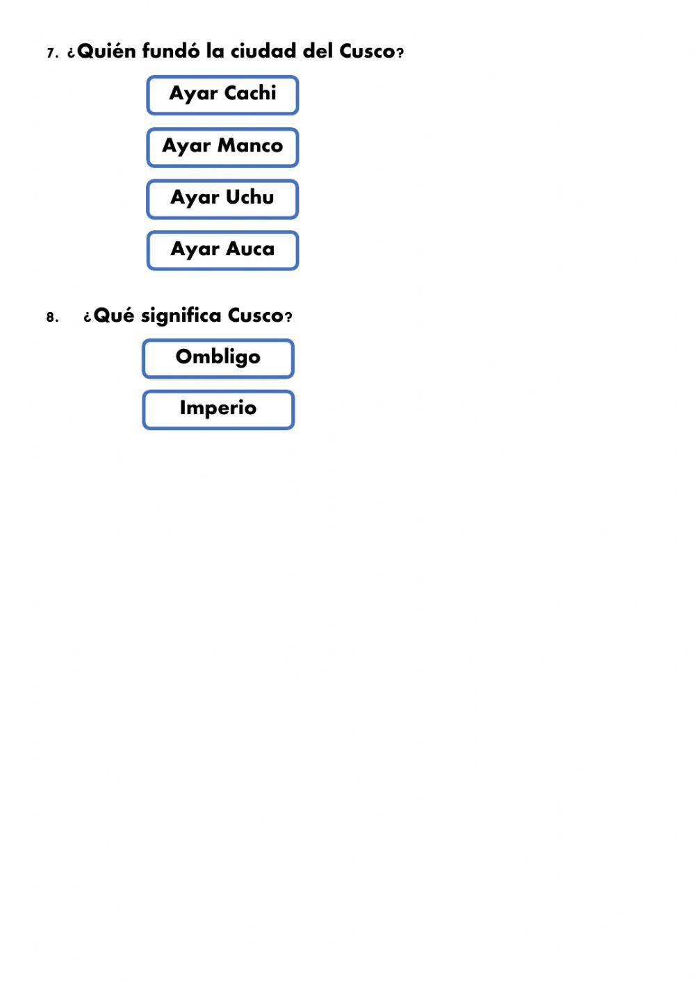 Imperio Inca -Mito 2