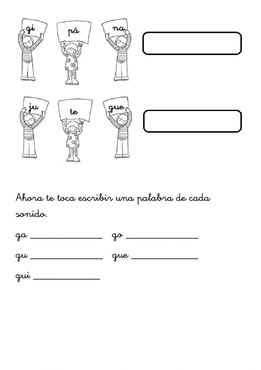 Vocabulario lengua (g)