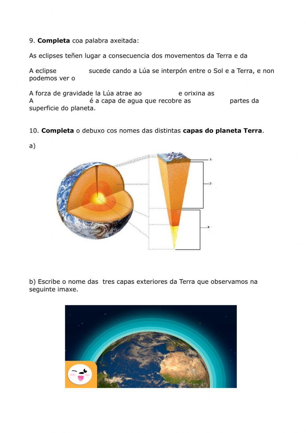 Avaliación: Universo e Sistema Solar