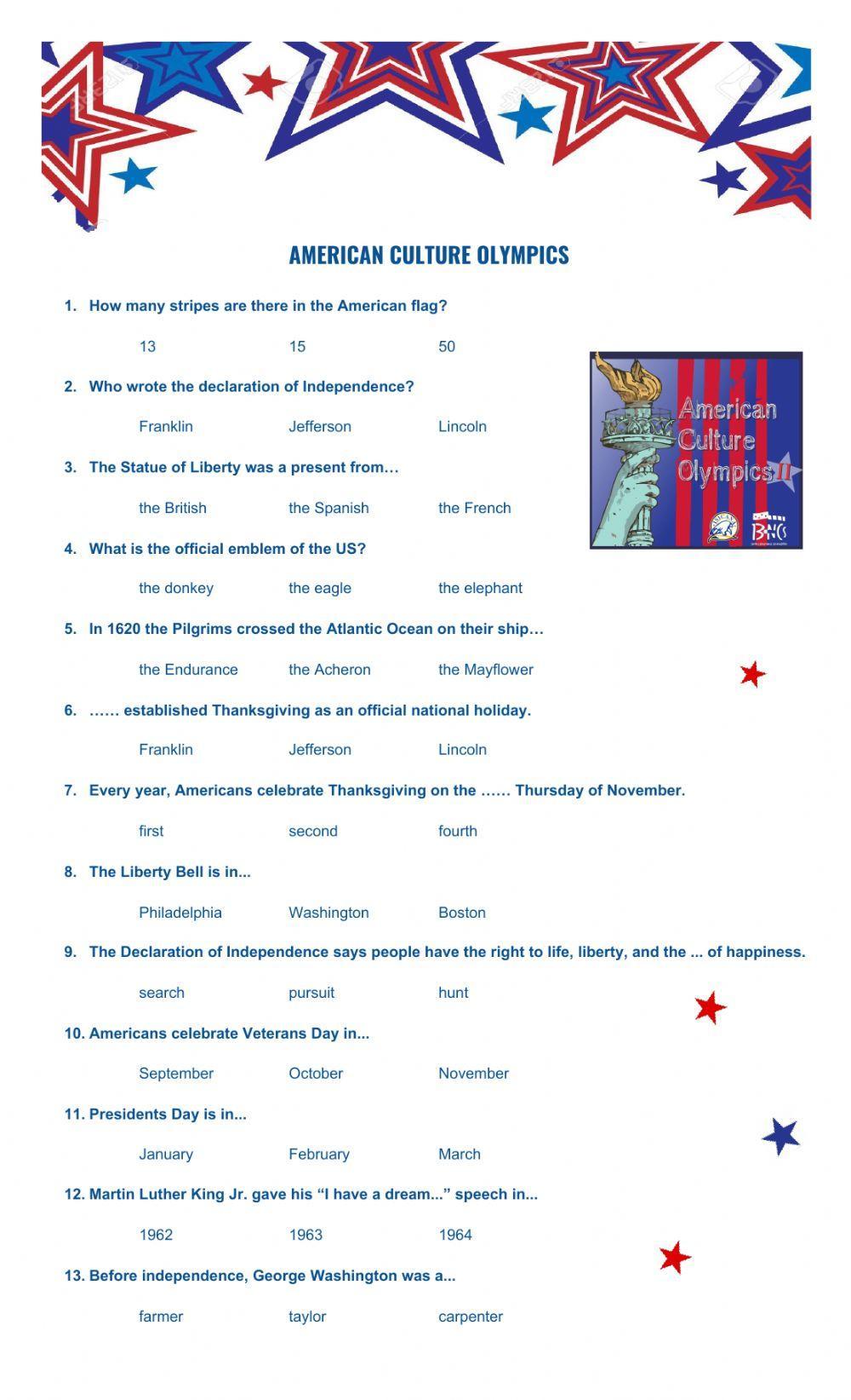 American Culture Olympics