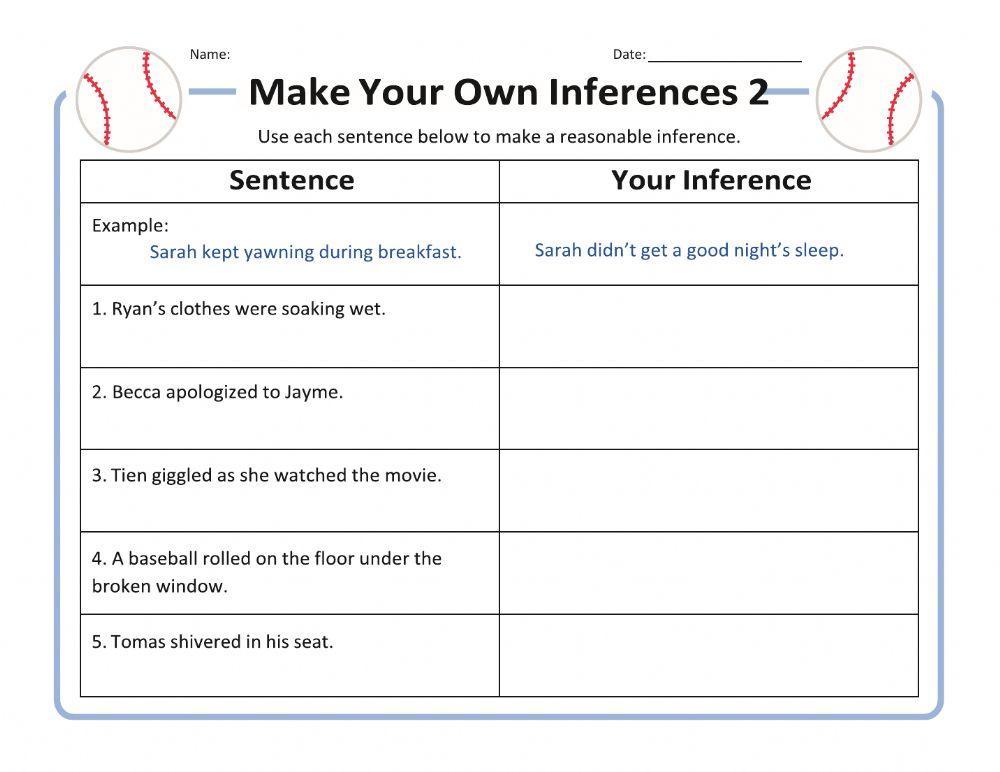 Making Inference