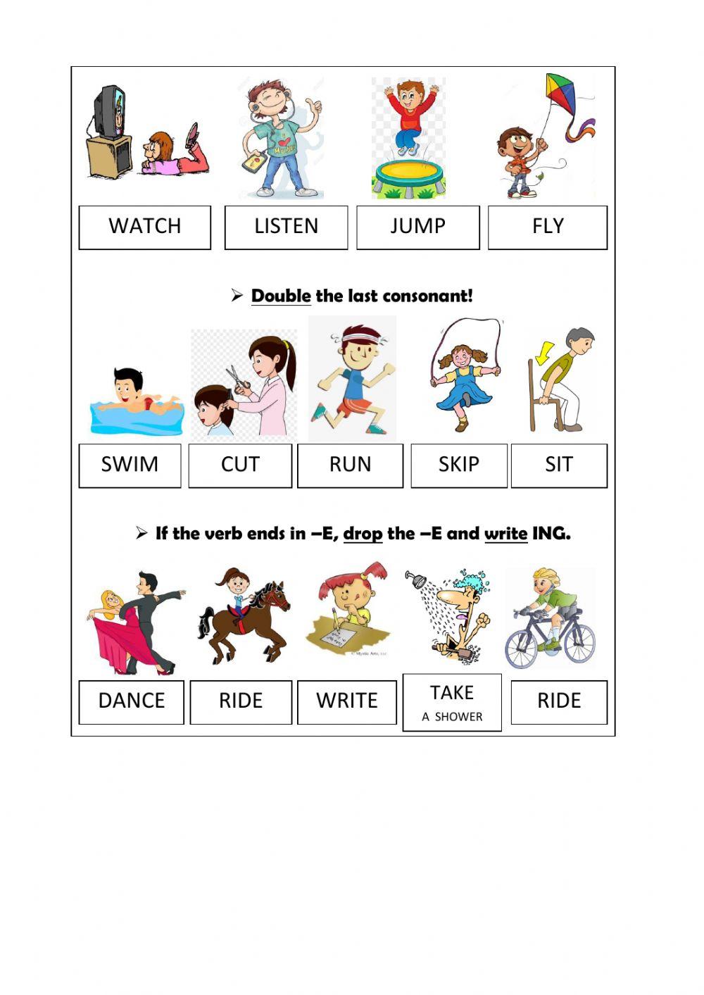 Pronunciation- ACTIONS