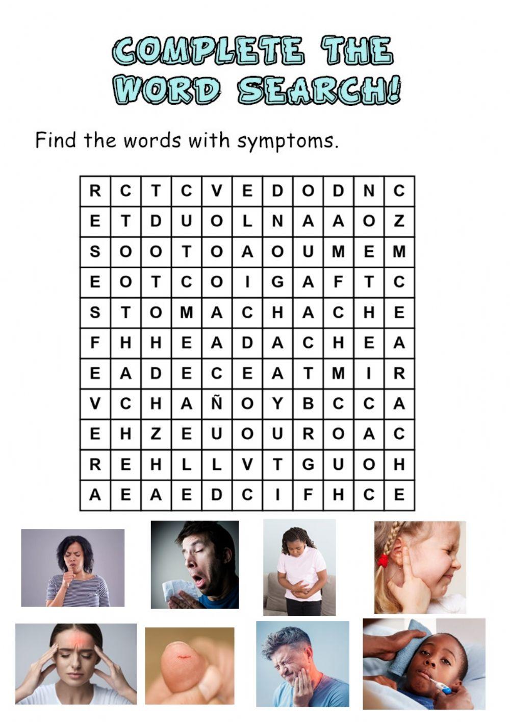 Complete the word search!
