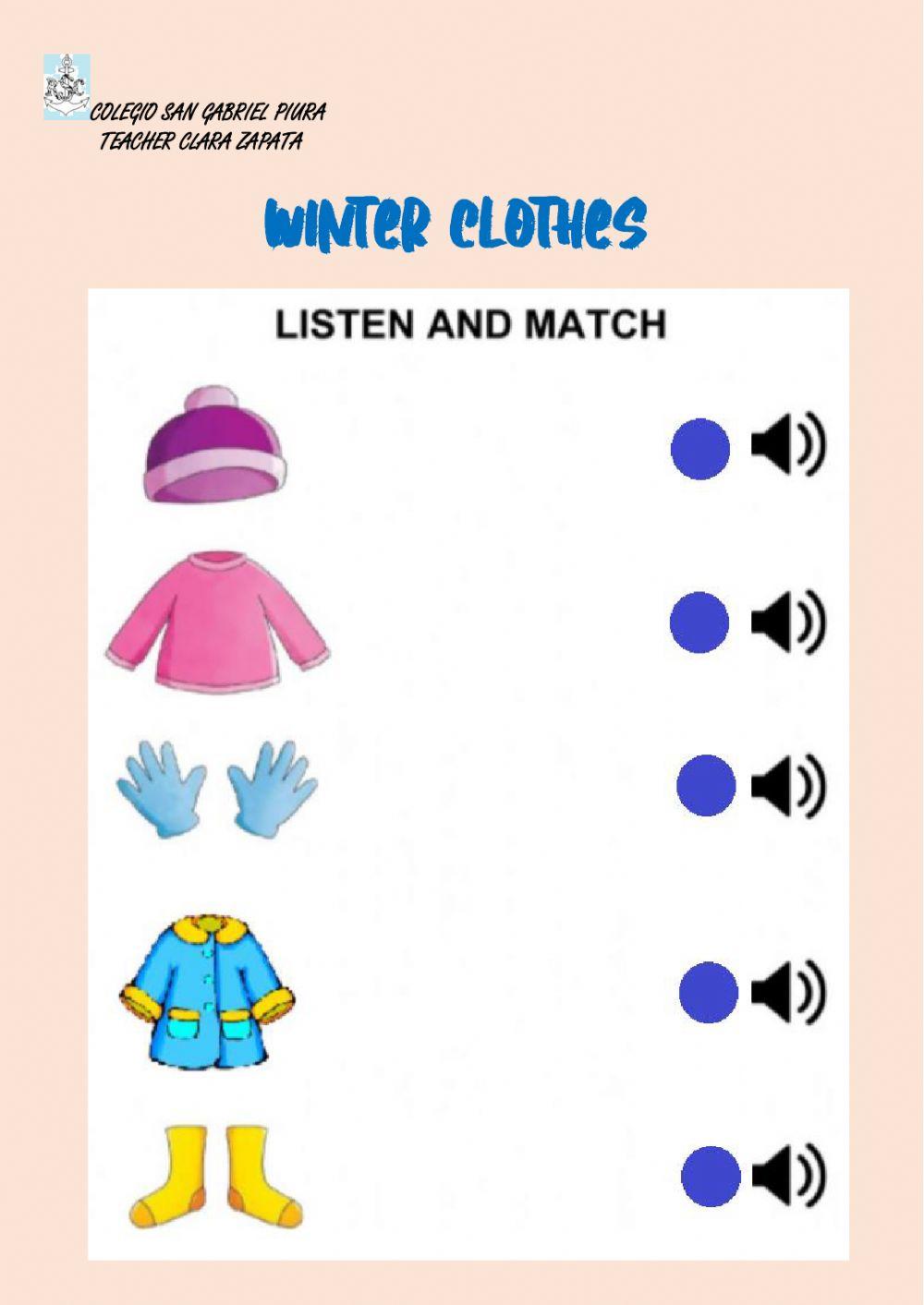 Winter clothes