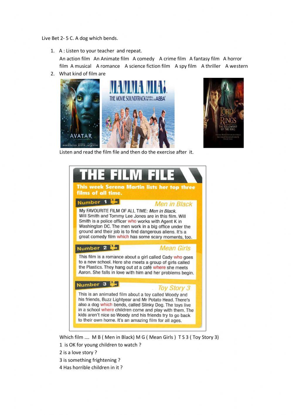 Livebeat 2-5 C. A dog which bends