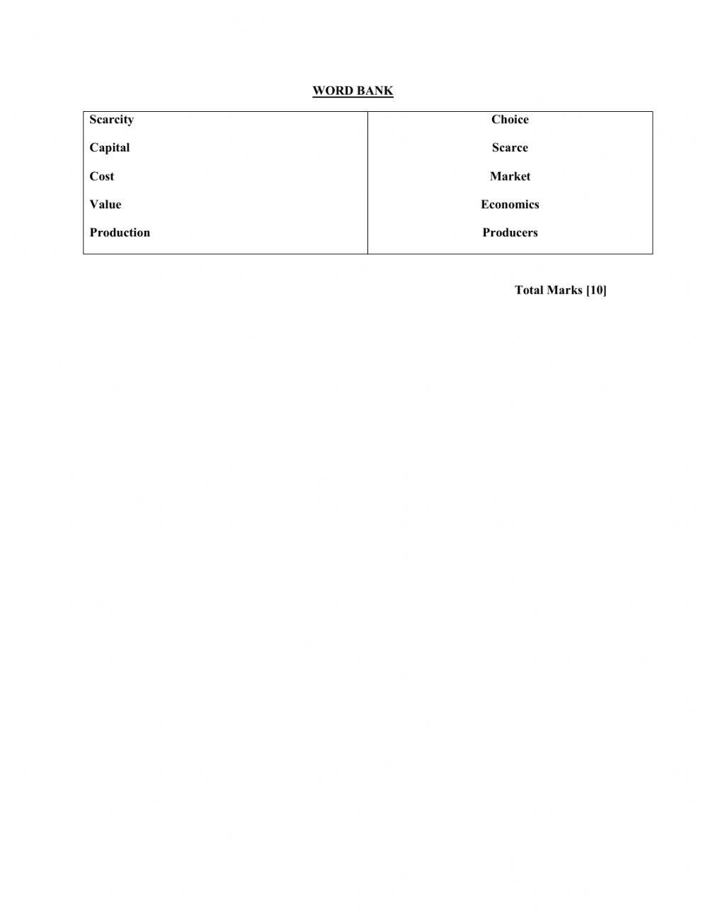 Introduction to Economics 