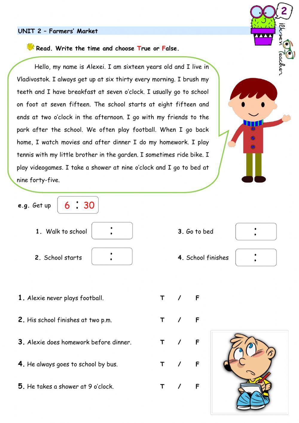 Unit 2 - Worksheet 2