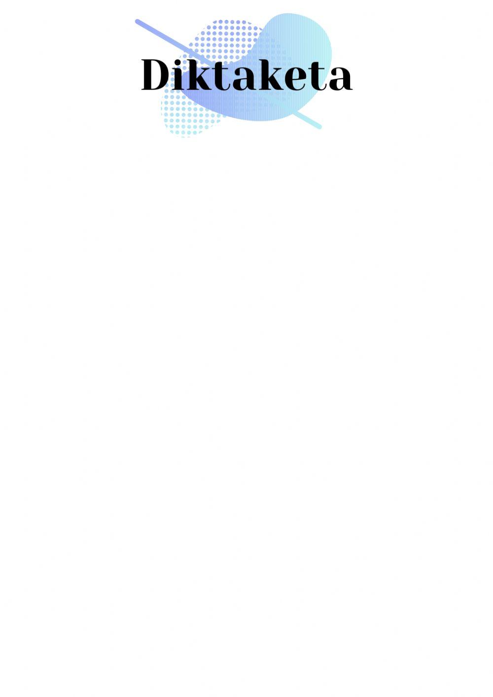 Diktaketa
