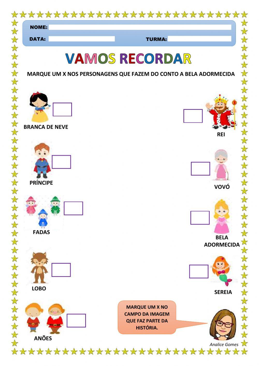 A Bela Adormecida - Recordando a História