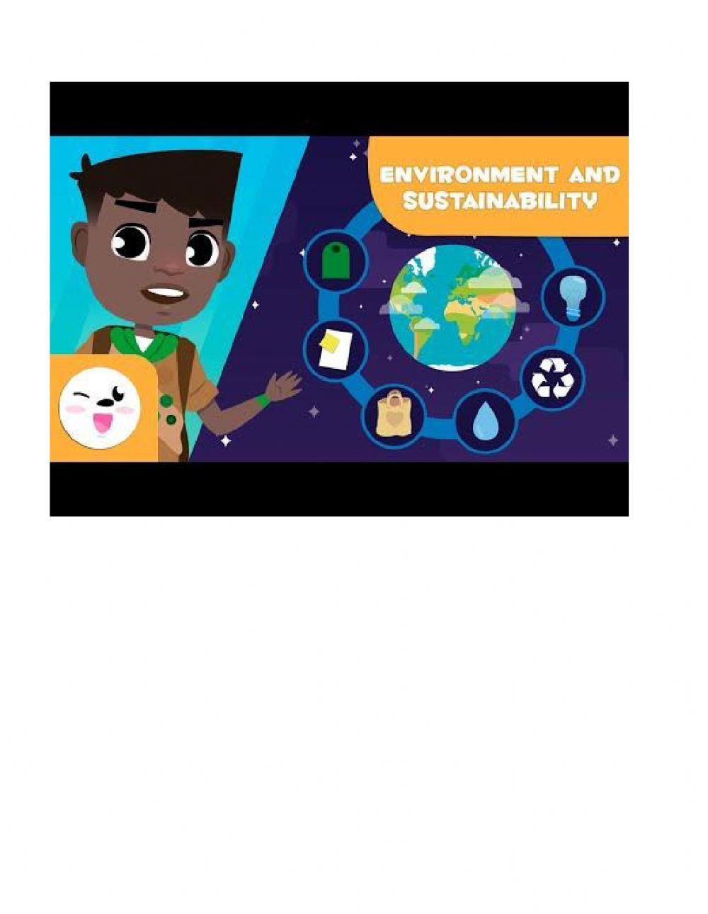 I CAN HELP THE EARTH viviana Live Worksheets