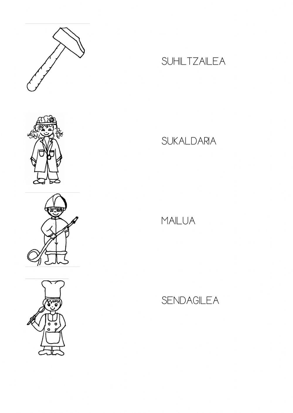 Lanbideak eta tresnak