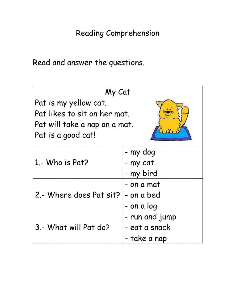 Reading Comprehention