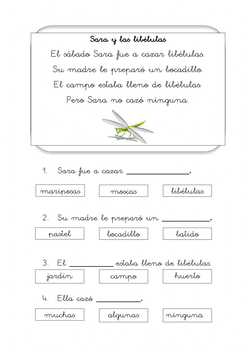 Comprensión lectora