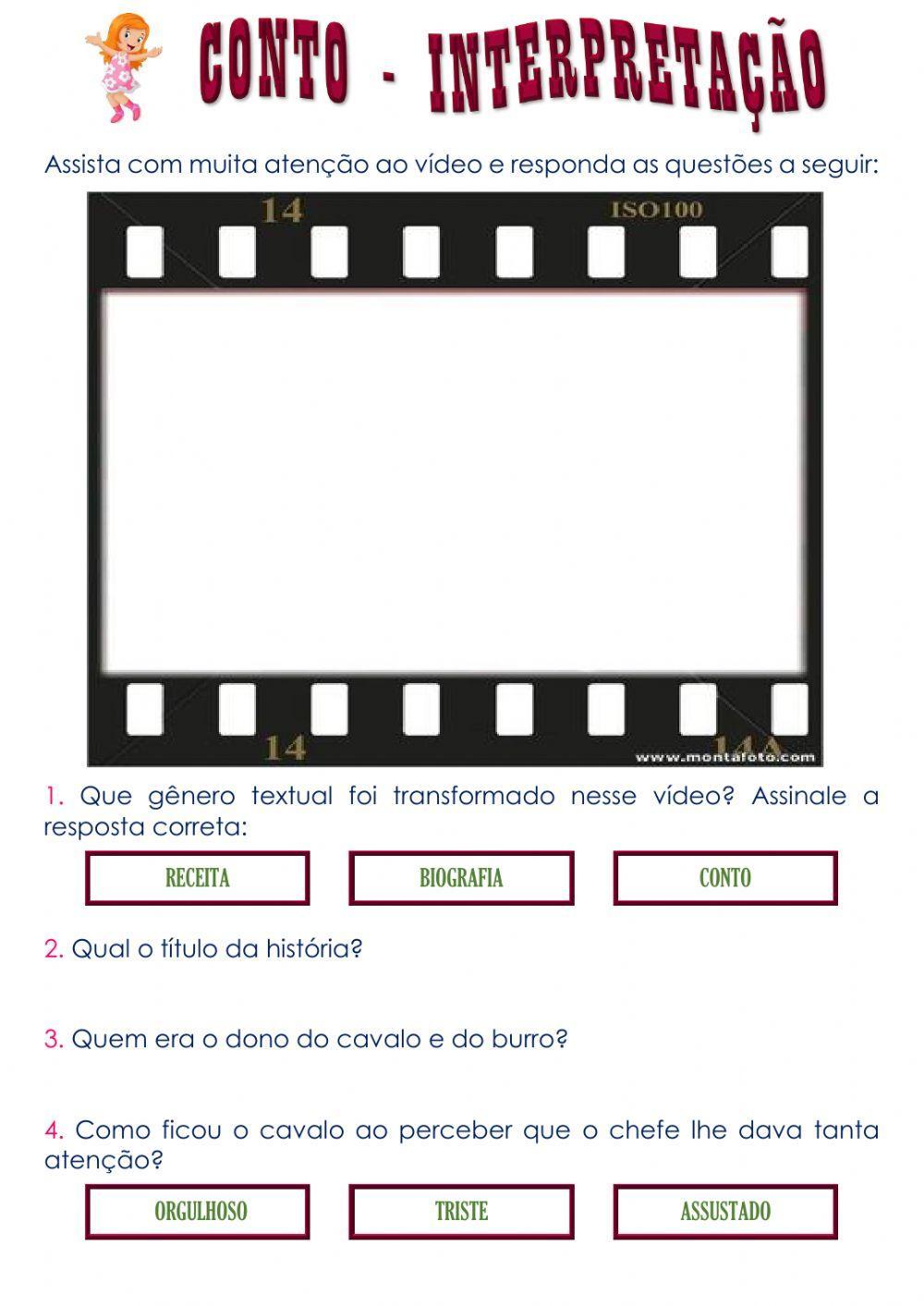 Conto - interpretação