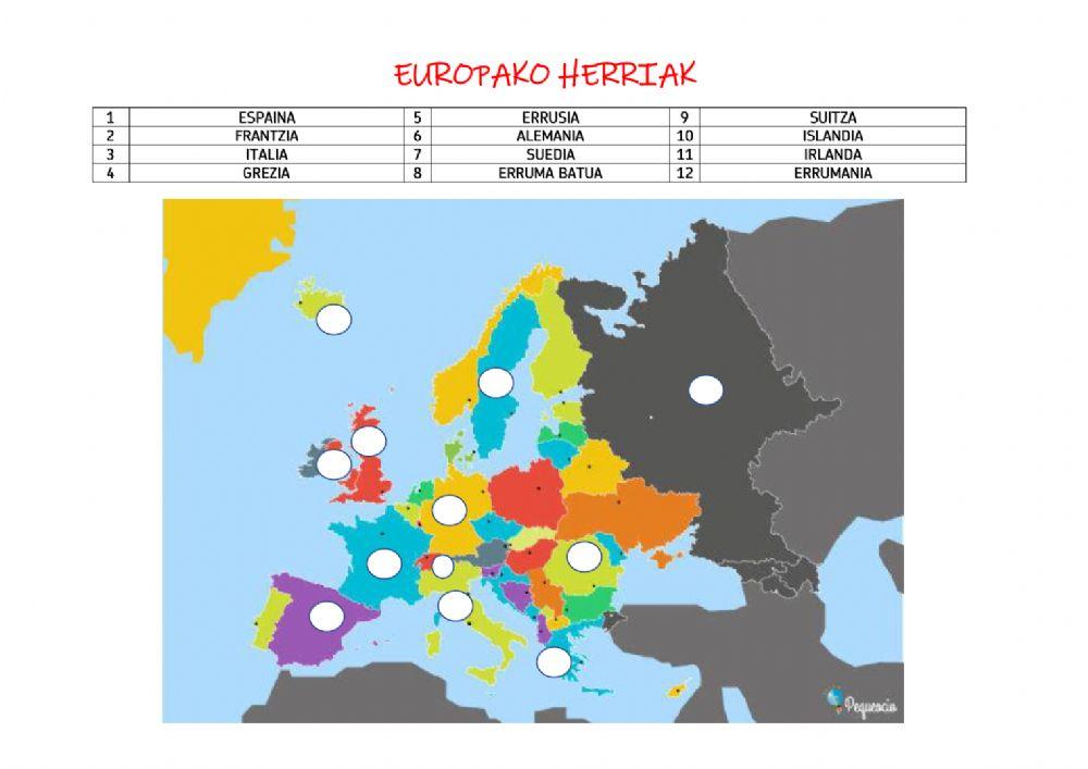 Europako herriak
