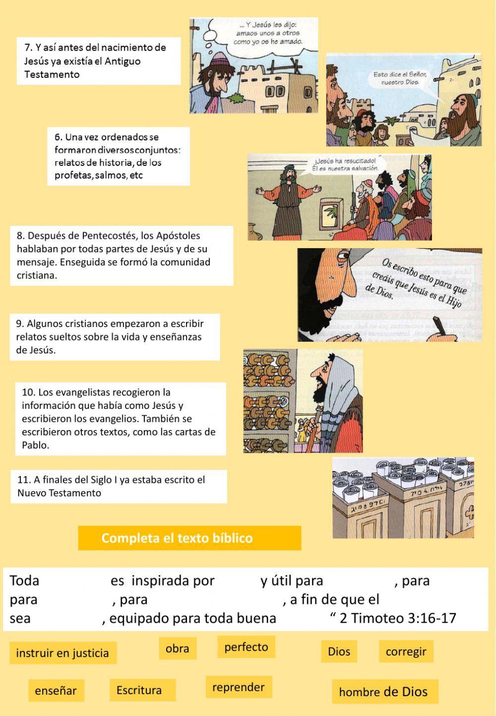 Como se creó la Biblia