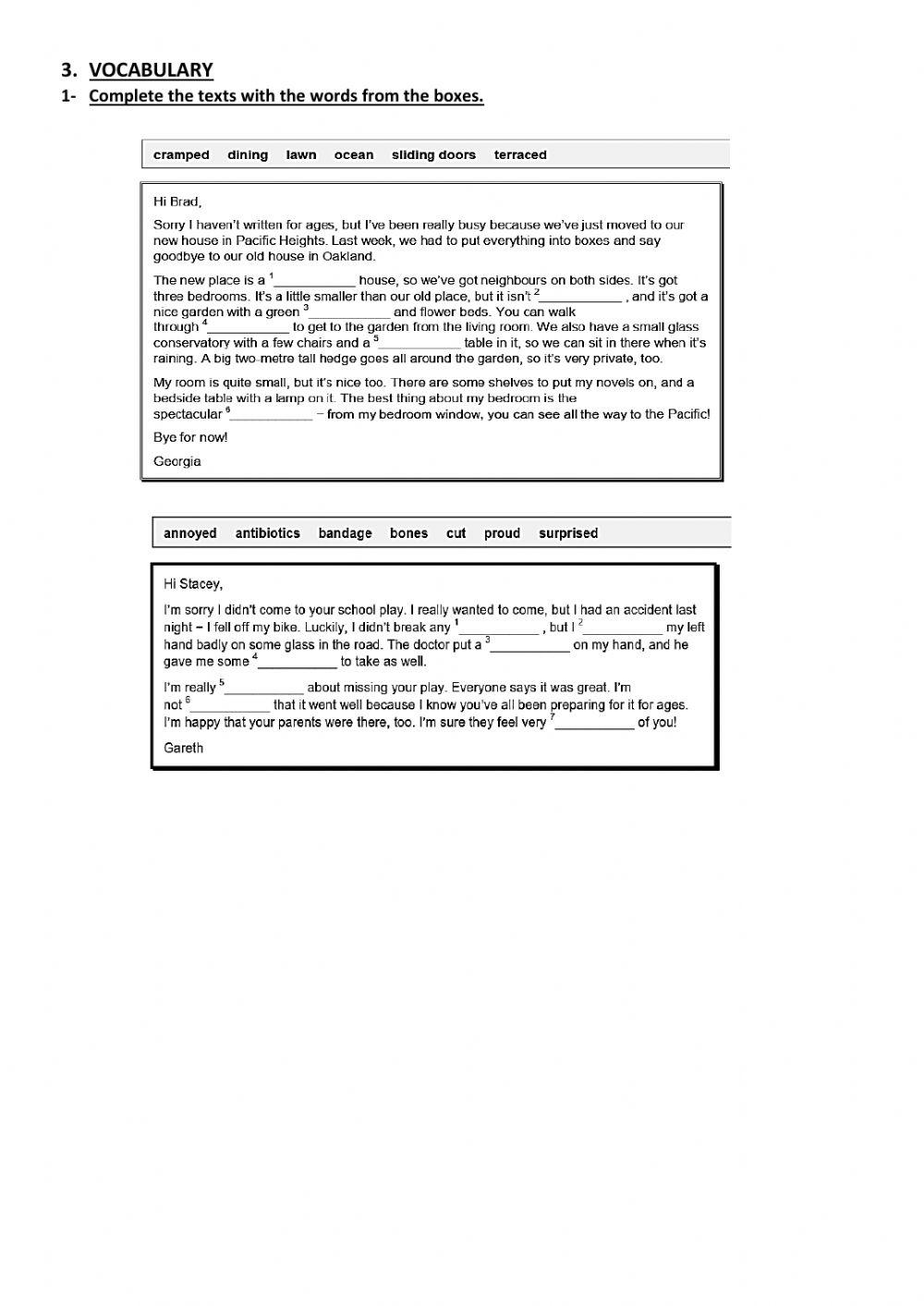 October - Practice test