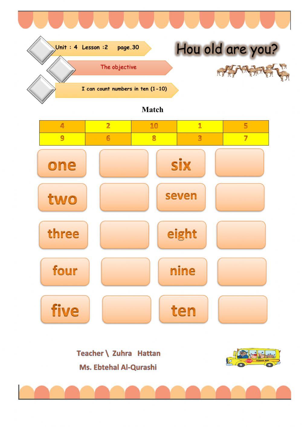 Numbers Numbers