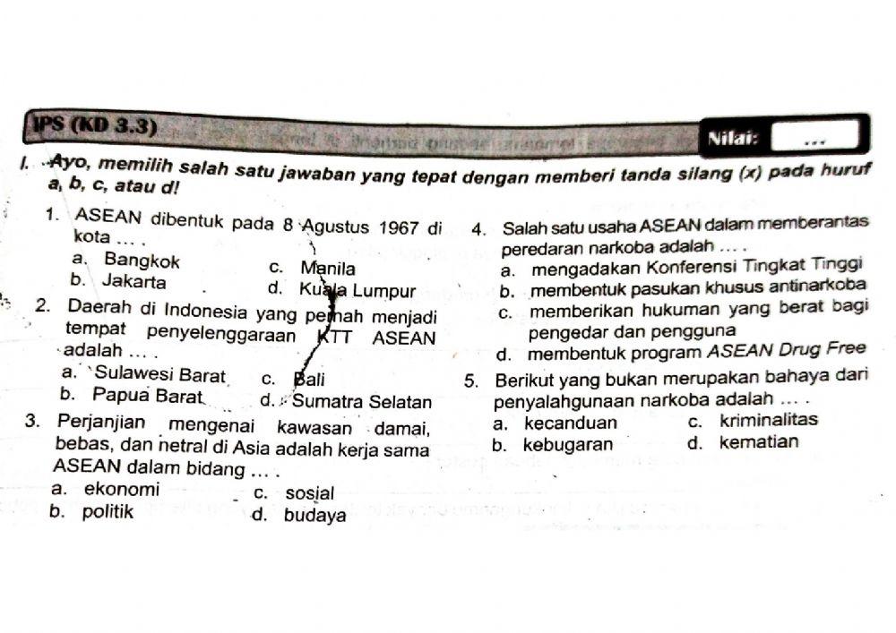 UH Tema 4 ST.2 Kelas 6