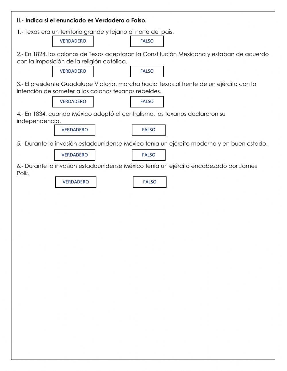 Conflictos con el extranjero