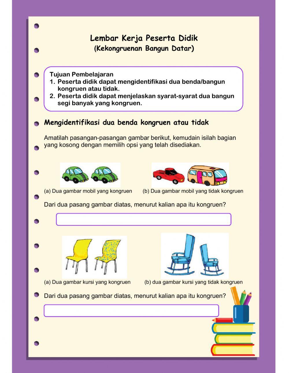 LKPD Kekongruenan Bangun Datar