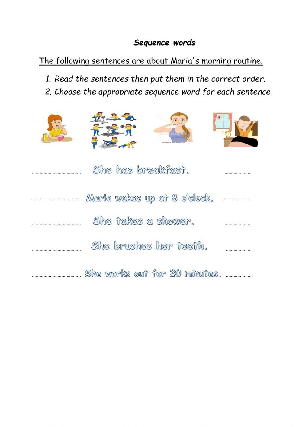 Sequence Words