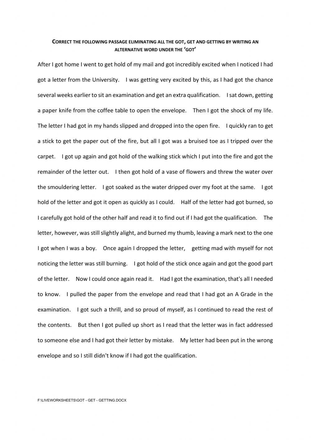formal-english-got-get-getting-worksheet-live-worksheets