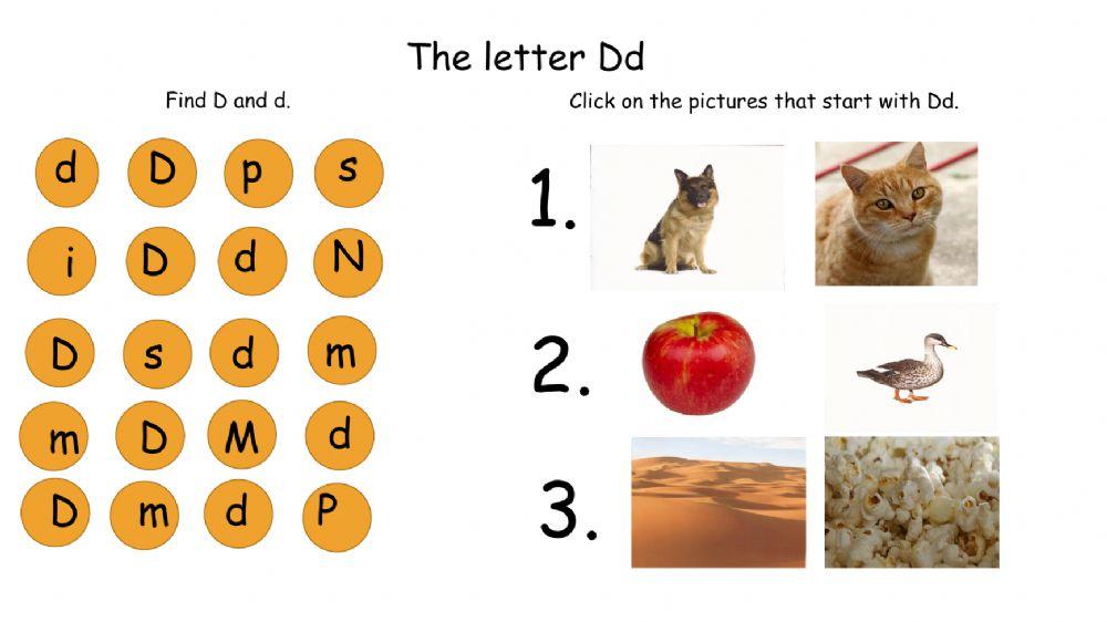 The Letter Dd