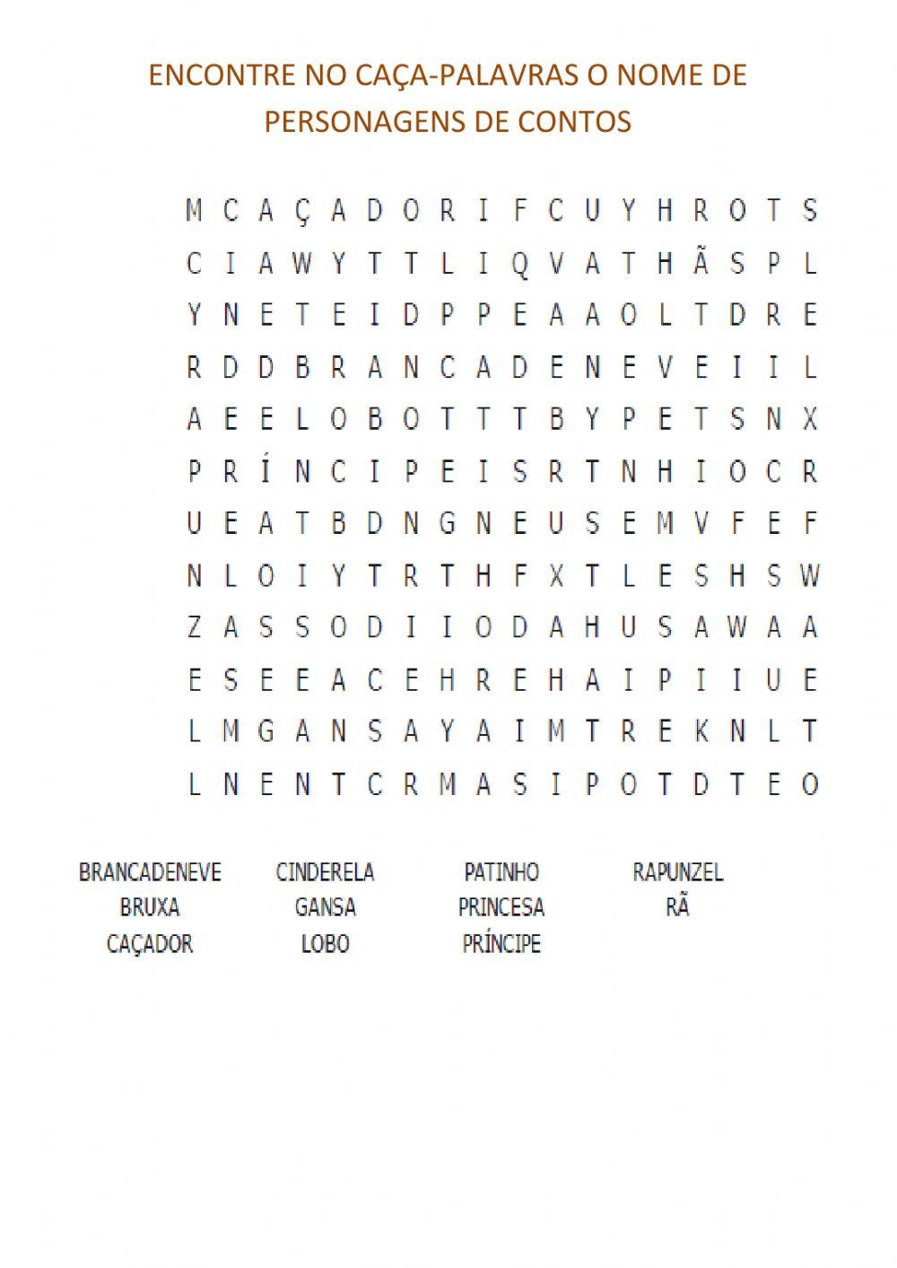 Personagens de contos