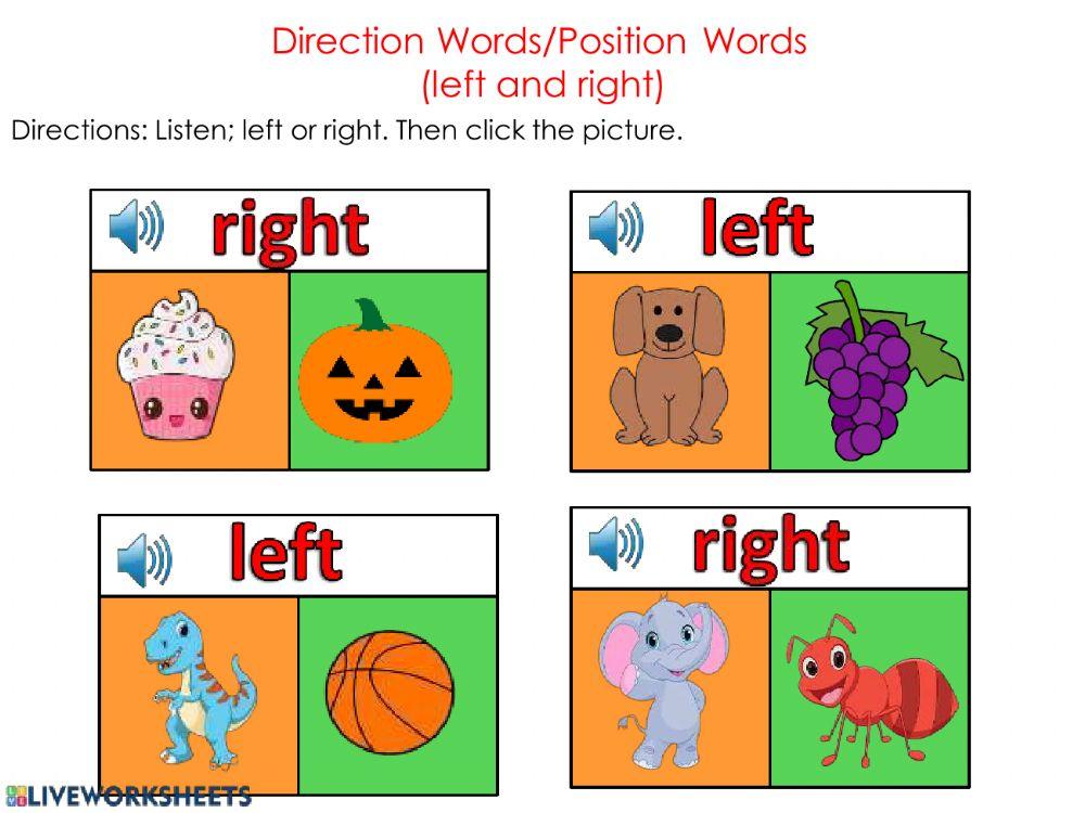 Directions-positions