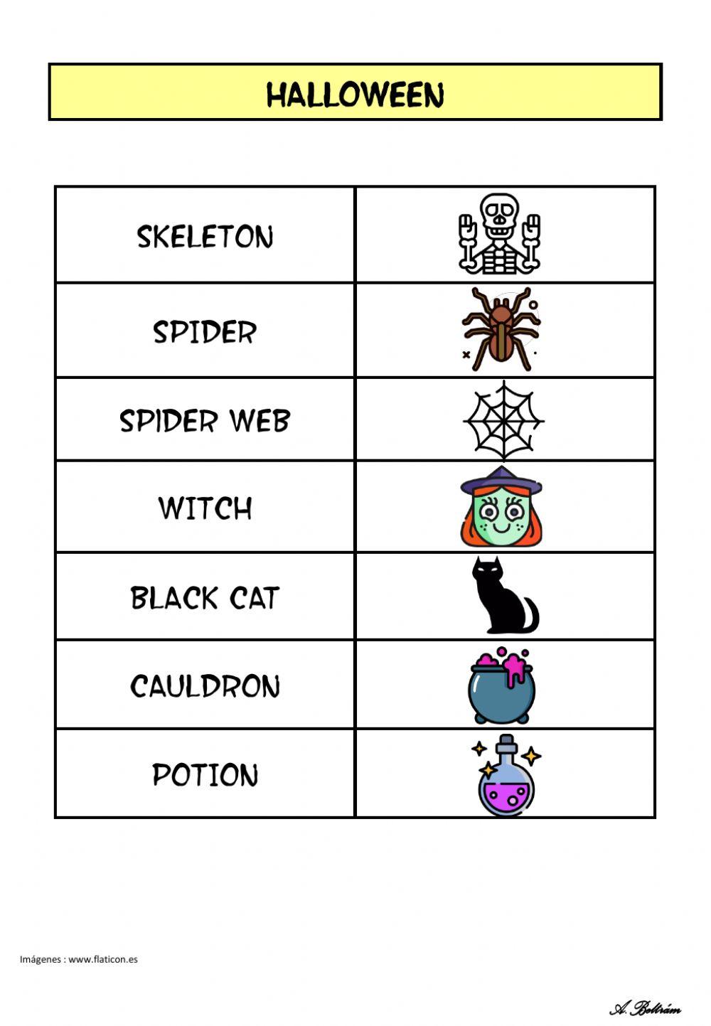 Halloween listen and read