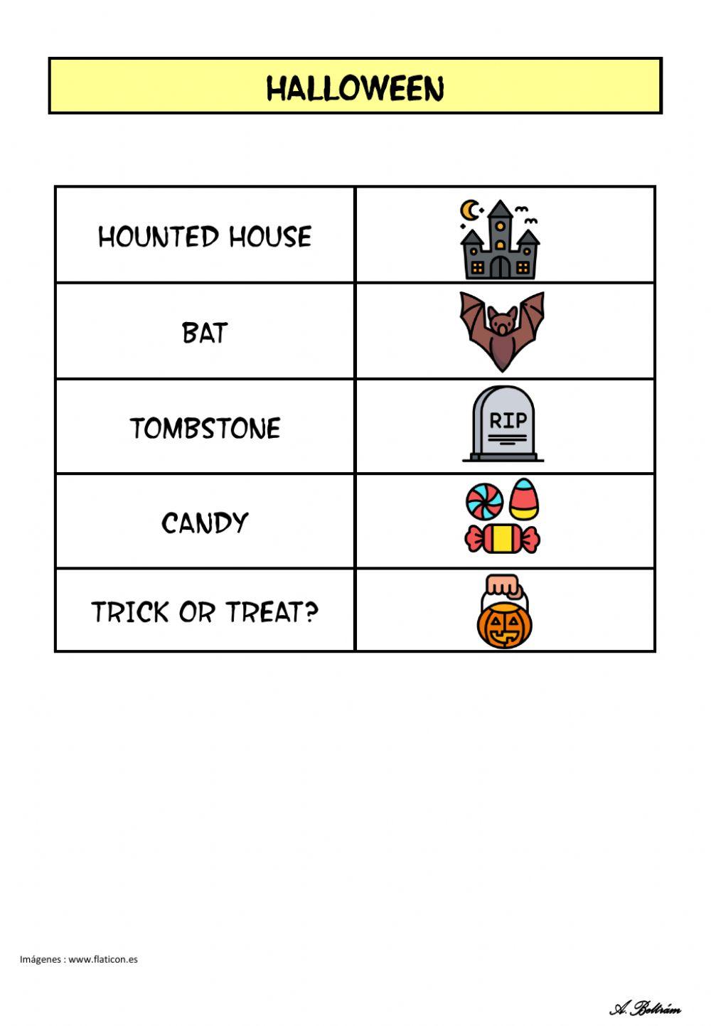 Halloween listen and read