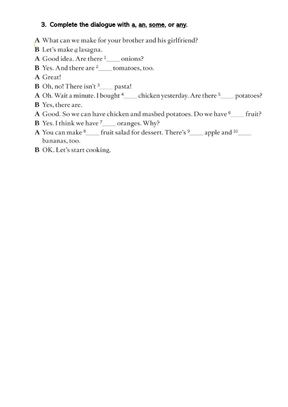 Count and Noncount nouns