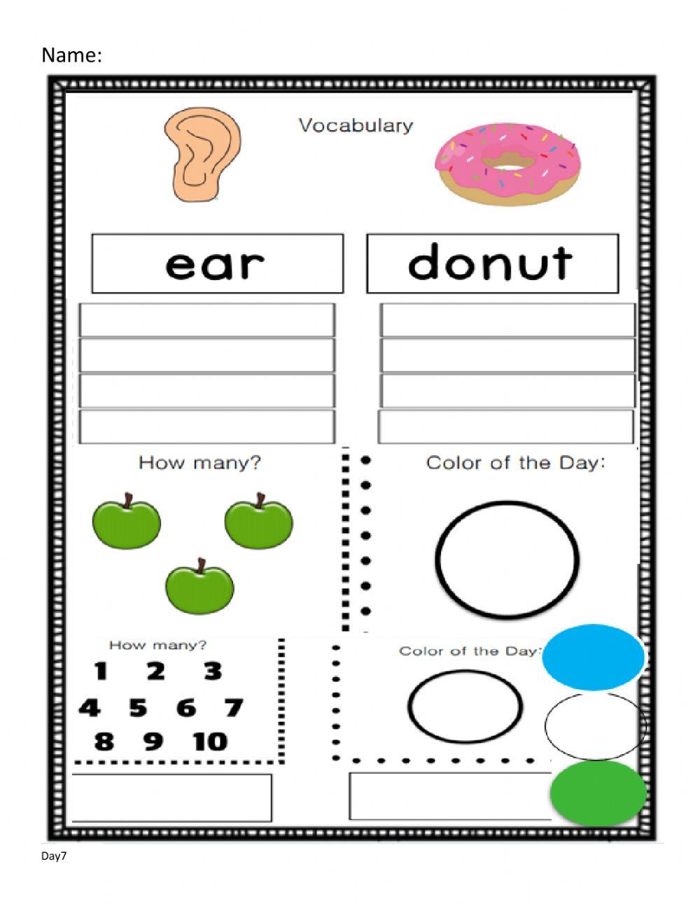 Levelled Language Day 7