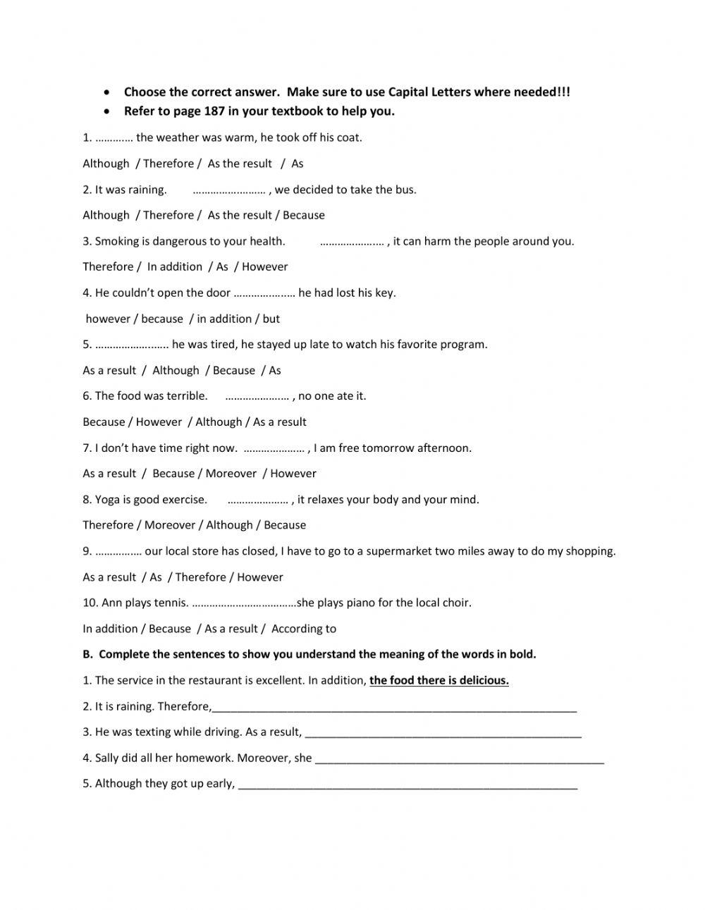 Connectors - Take a Stand